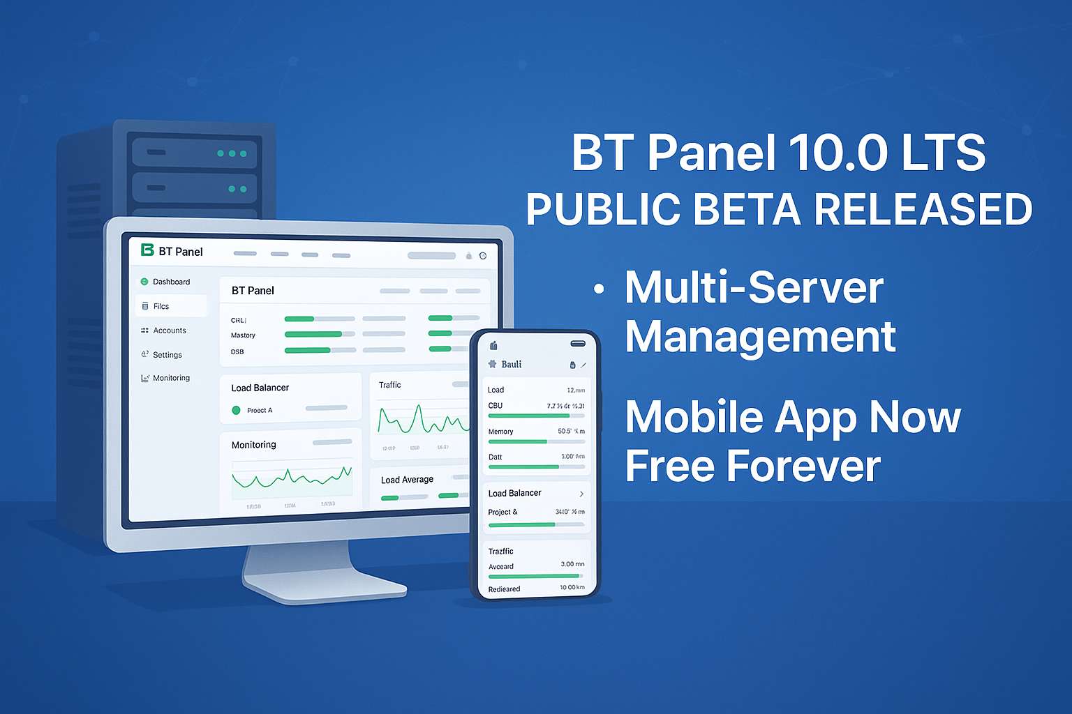 BT Panel 10.0 LTS Public Beta Released