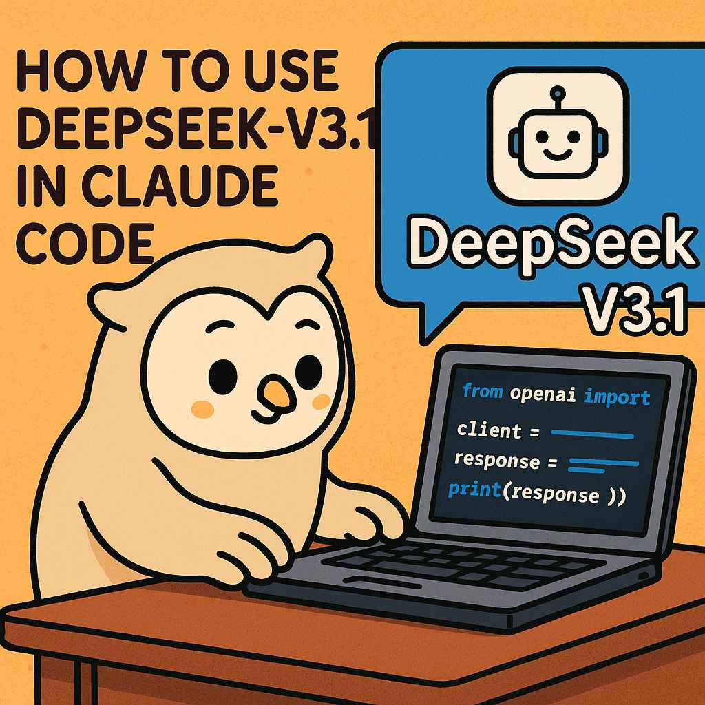 How to Use DeepSeek-V3.1 in Claude Code