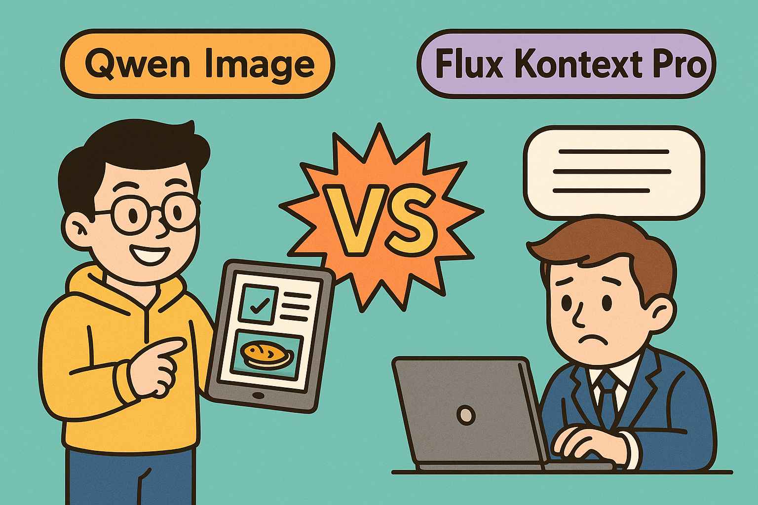 Qwen Image vs Flux Kontext Pro